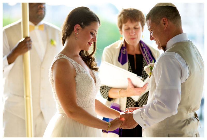 BALTIMORE MUSEUM OF INDUSTRY jewish WEDDING ceremony PHOTO