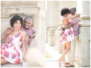 national arboretum engagement photos