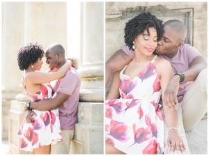 national arboretum engagement photographer