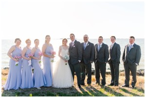 prospect bay country club wedding photographer