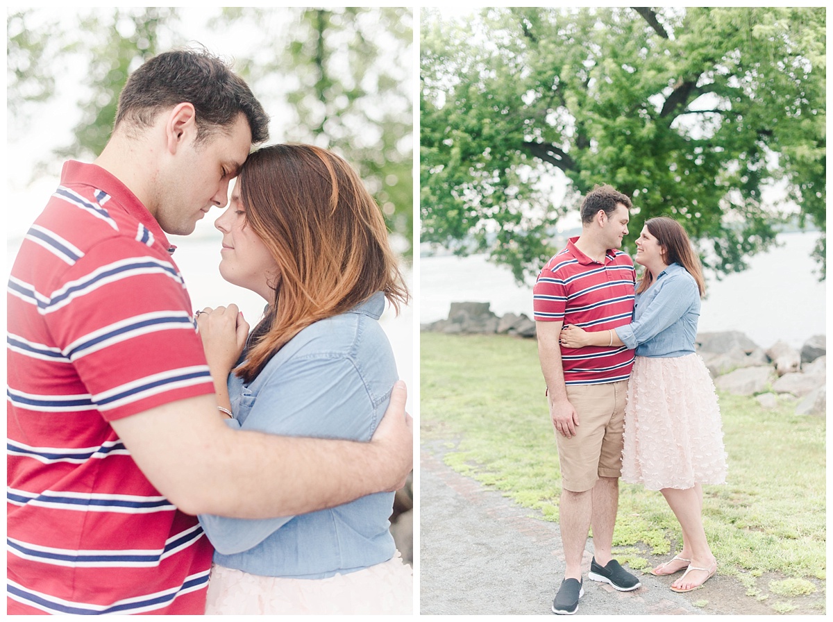 old town alexandria engagement photographer