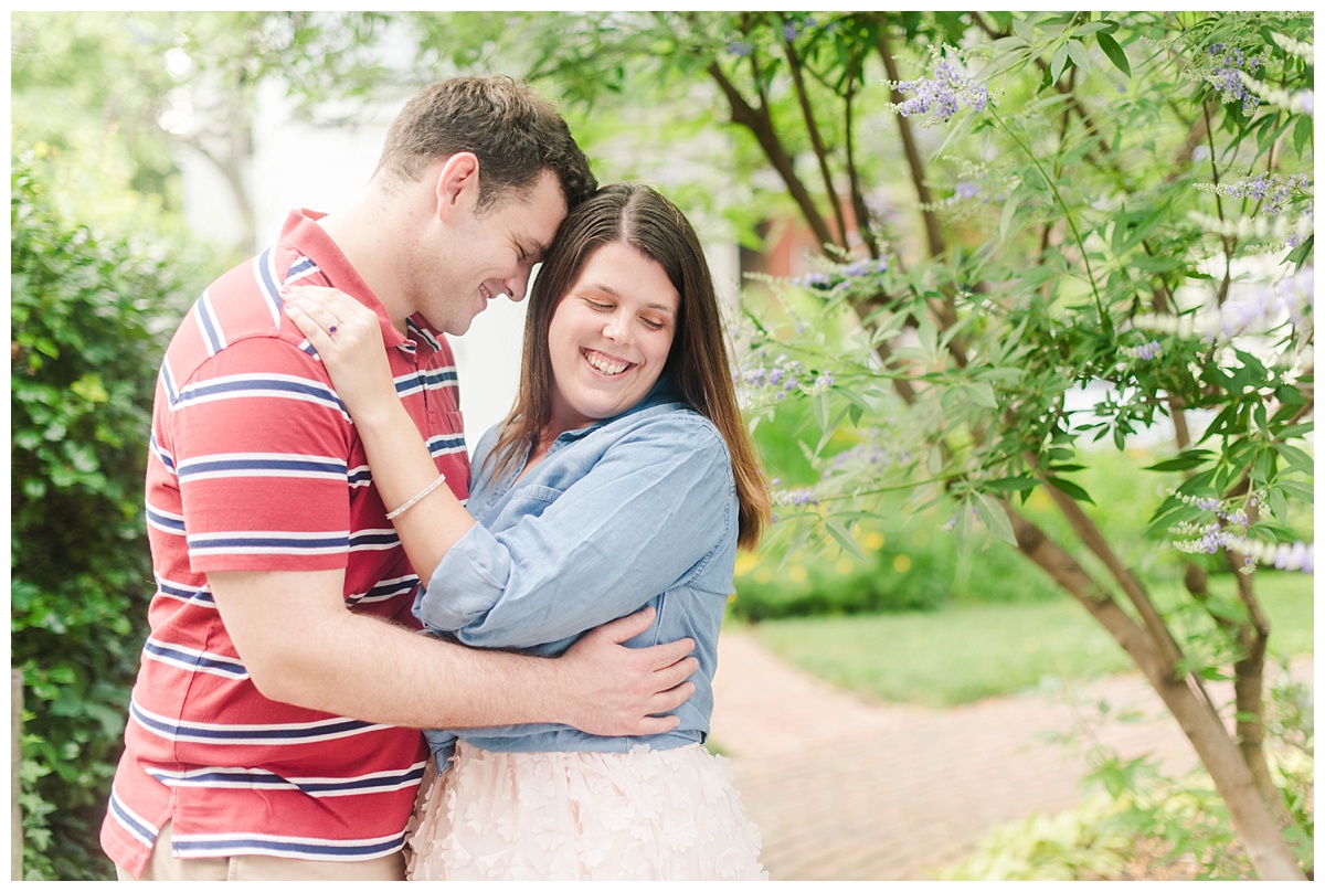 old town alexandria engagement photographer