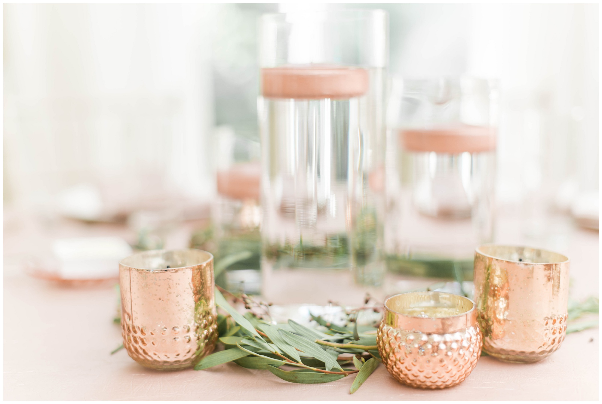  Rose Gold & Greenery Wedding at The Mill At Fine Creek Wedding | S&D Photography