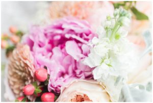 Rustic Peach & Pink Charlottesville Virginia Farm Wedding