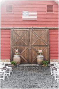 Rustic Peach & Pink Charlottesville Virginia Farm Wedding