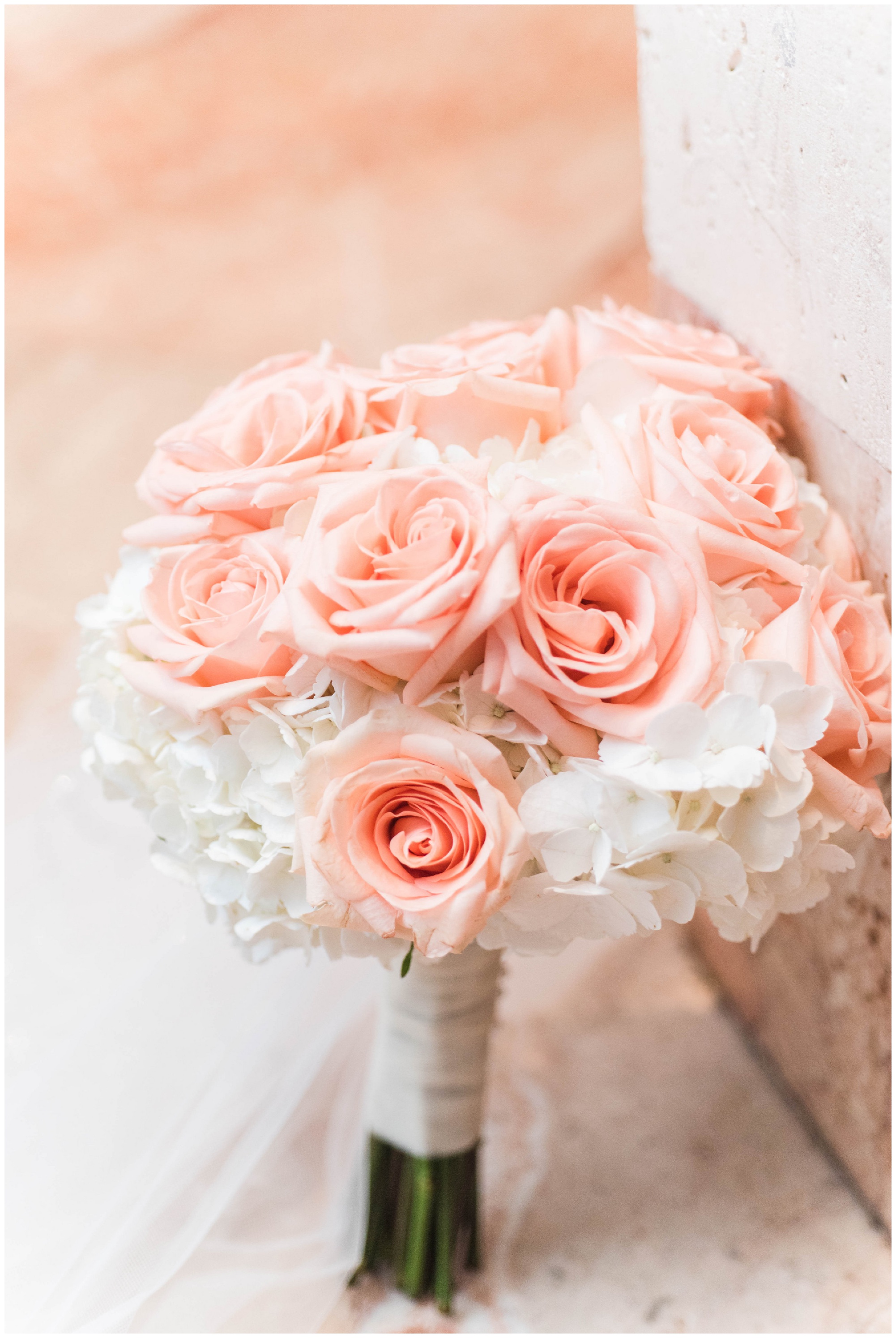 classic blush and white vmfa richmond virginia wedding
