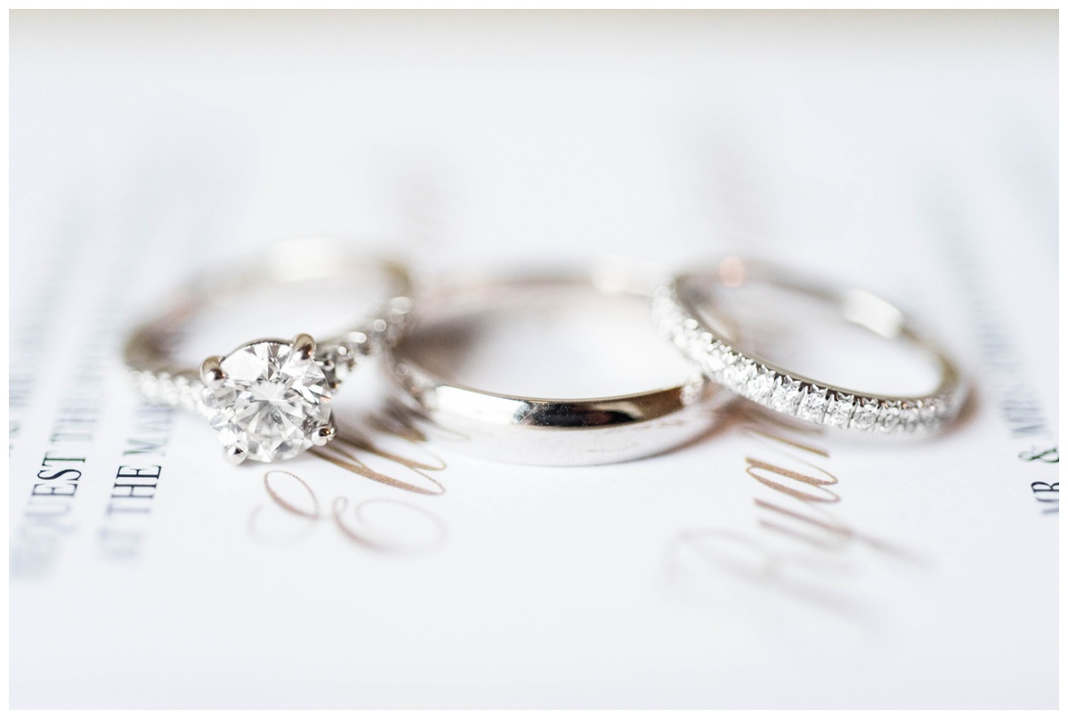 Naval Academy Fall Wedding in Annapolis, MD wedding rings and jewelry