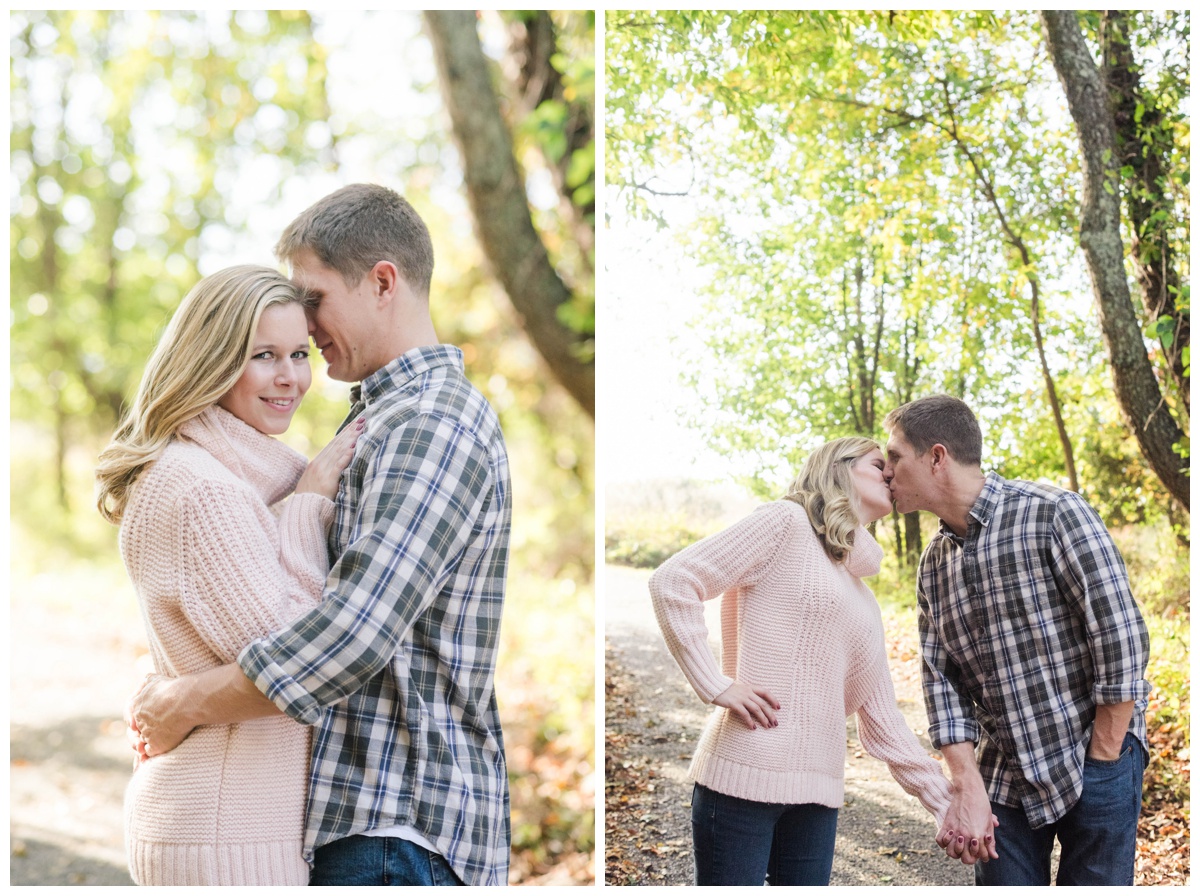 fall engagement session at quiet waters in annapolis md by annapolis wedding photographer sarah & dave photography