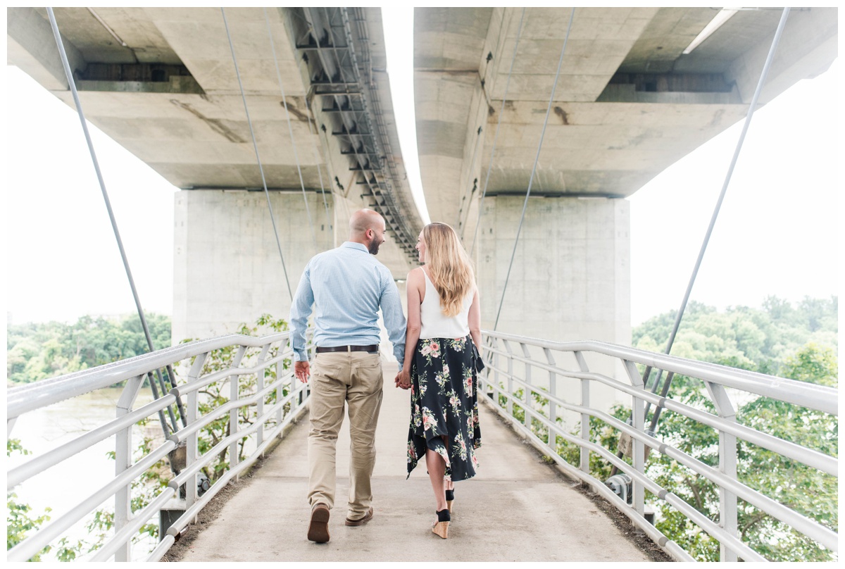 city engagement in richmond rva virginia overpass industrial feel photos by engagement photographer sarah & dave photography