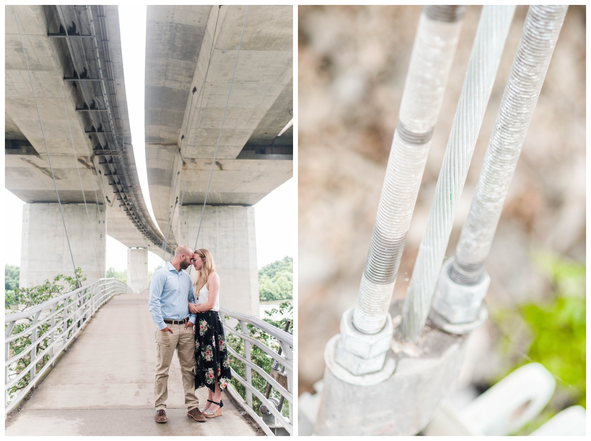 belle isle richmond virginia engagement photos industrial inspired upclose photo ideas by wedding elopement and engagement photographer Sarah & Dave Photography