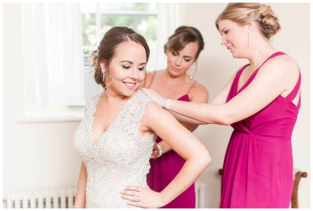 oatlands historic house and gardens may wedding in leesburg va by sarah & dave photography ava laurenne wedding dress bride and bridesmaid getting ready photo
