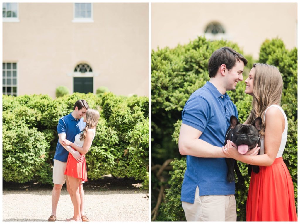 Summer Tudor Place Engagement in June by Sarah & Dave Photography DC Annapolis Charlottesville and Richmond wedding engagement elopement proposal photographer