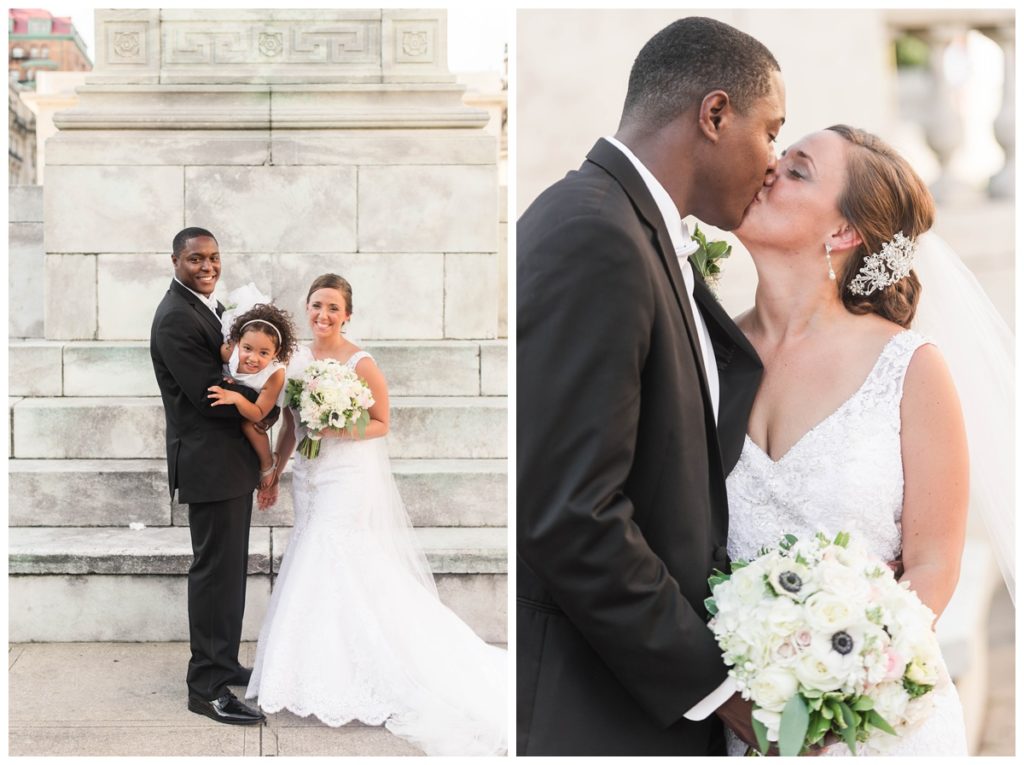 Classic Engineers Club Wedding in Baltimore by Sarah & Dave Photography Featured in BaltimoreWeds formal portrait