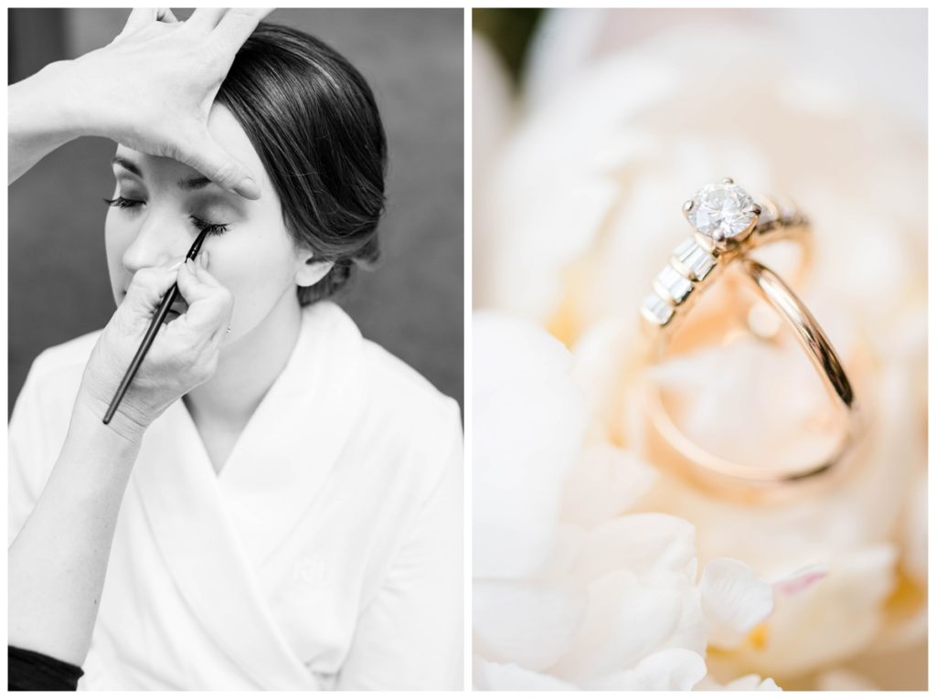 branch museum wedding in richmond va by rva wedding photographer sarah & dave photography bridal makeup and wedding rings