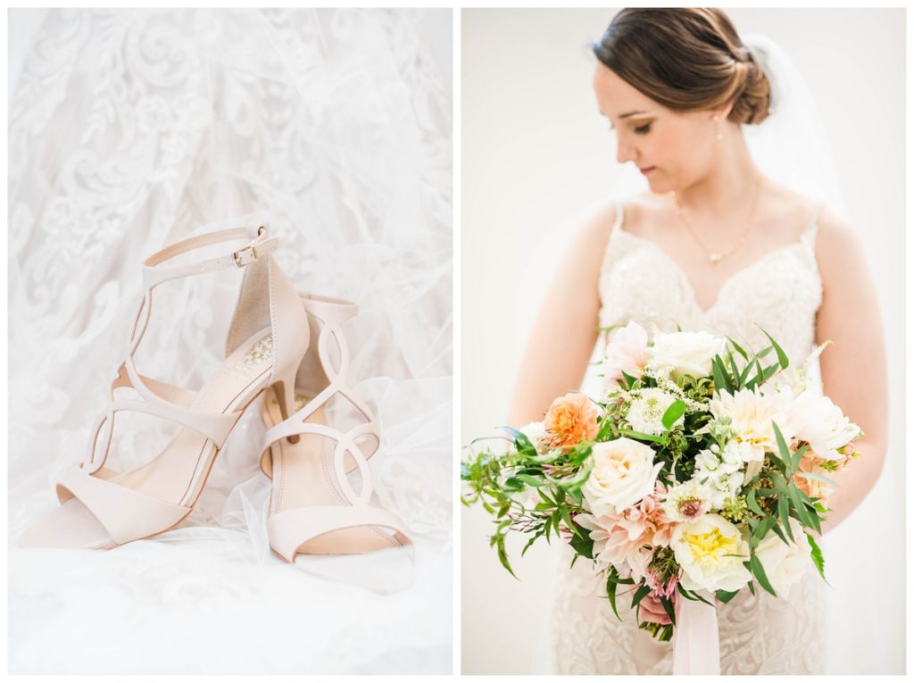 branch museum wedding in richmond va by rva wedding photographer sarah & dave photography bride and shoes