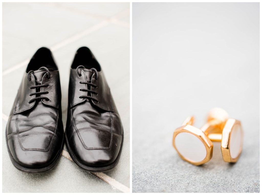 branch museum wedding in richmond va by rva wedding photographer sarah & dave photography grooms details cuff links and shoes