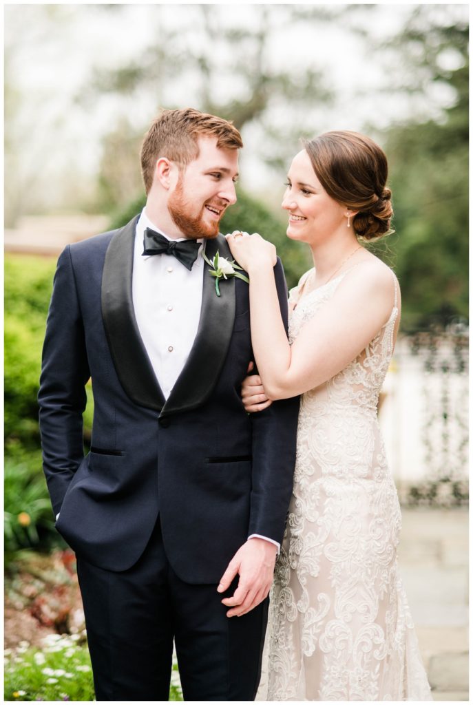 branch museum wedding in richmond va by rva wedding photographer sarah & dave photography formal portrait outdoors