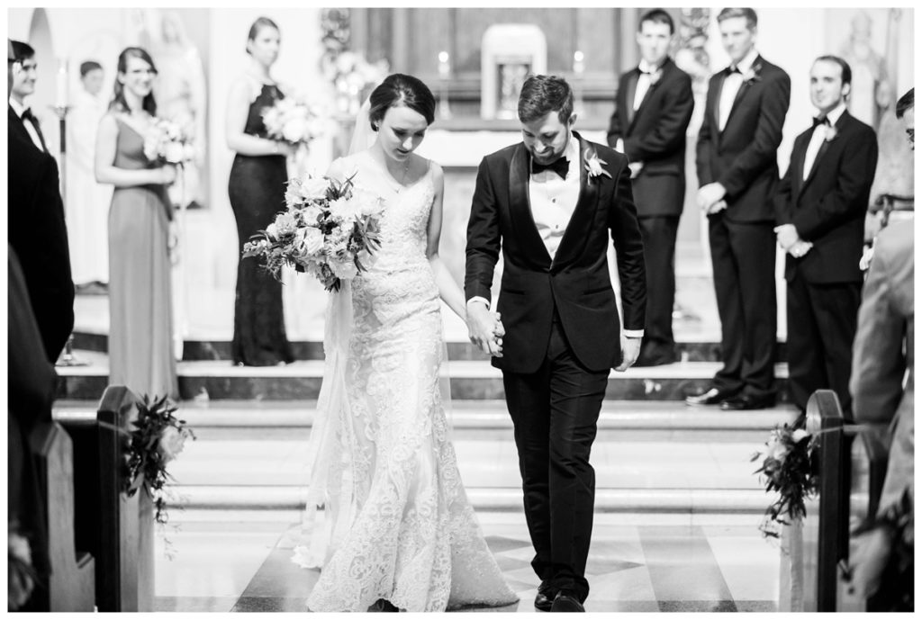 branch museum wedding in richmond va by rva wedding photographer sarah & dave photography just married black and white
