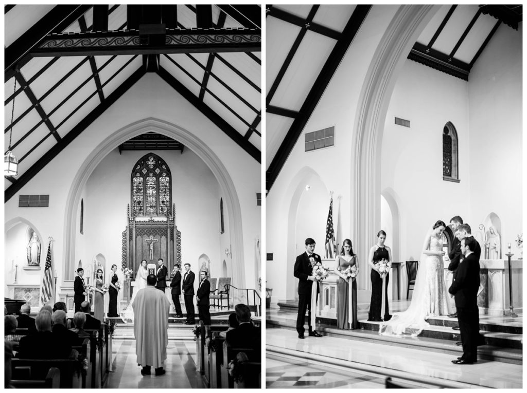 branch museum wedding in richmond va by rva wedding photographer sarah & dave photography wedding ceremony in church