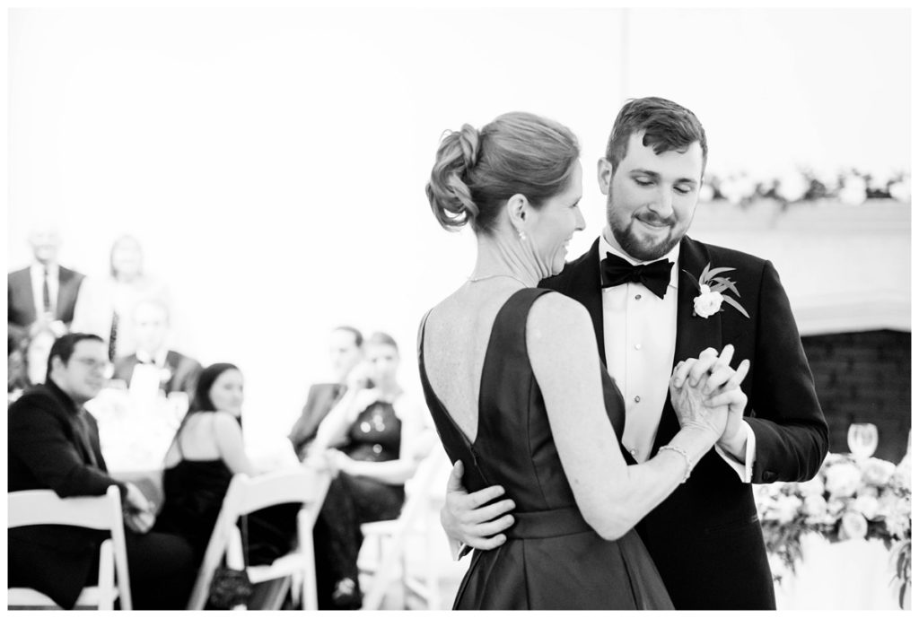 branch museum wedding in richmond va by rva wedding photographer sarah & dave photography groom dancing with mom