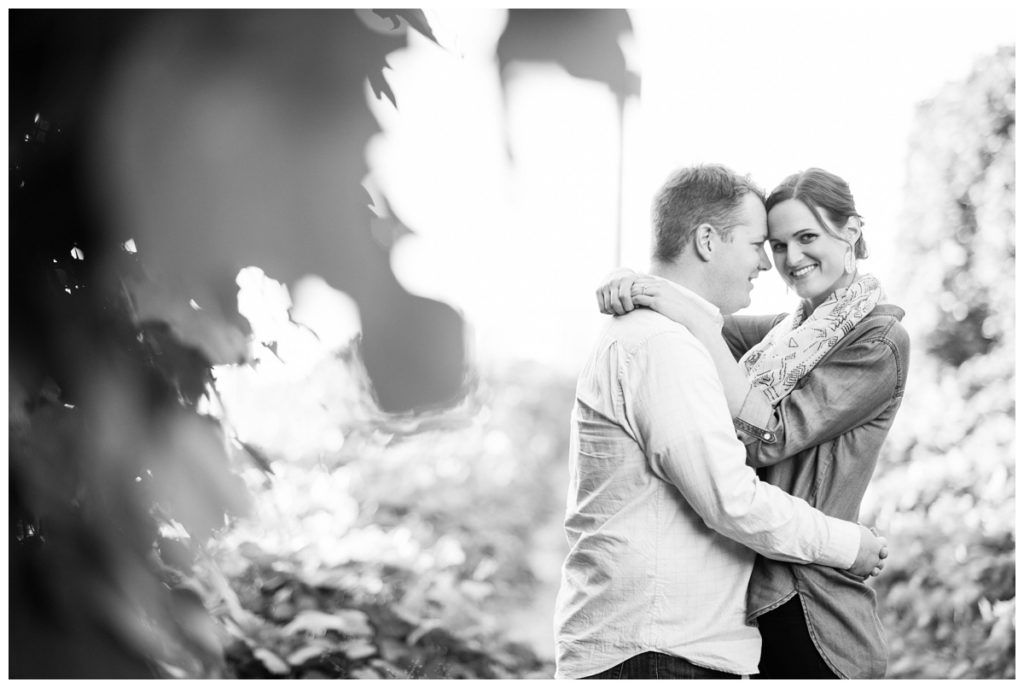 black and white fall engagement photos are so pretty! by richmond va and central virginia wedding engagement elopement and destination wedding photographer Sarah & Dave Photography
