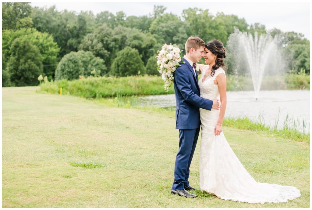 Romantic Stonehenge Country Club Wedding in the Summer - August - by Richmond RVA Wedding Photographer, Sarah & Dave Photography - with Stacie + Austin