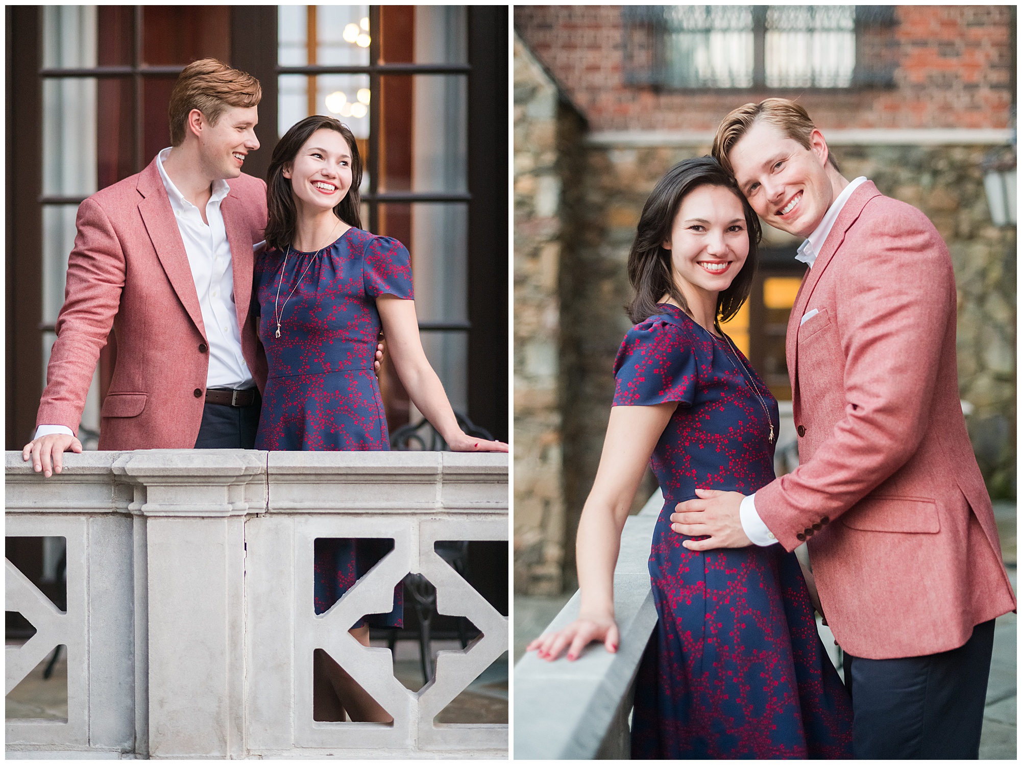 outdoor engagement photos at dover hall estate in richmond rva virginia in the summer in august