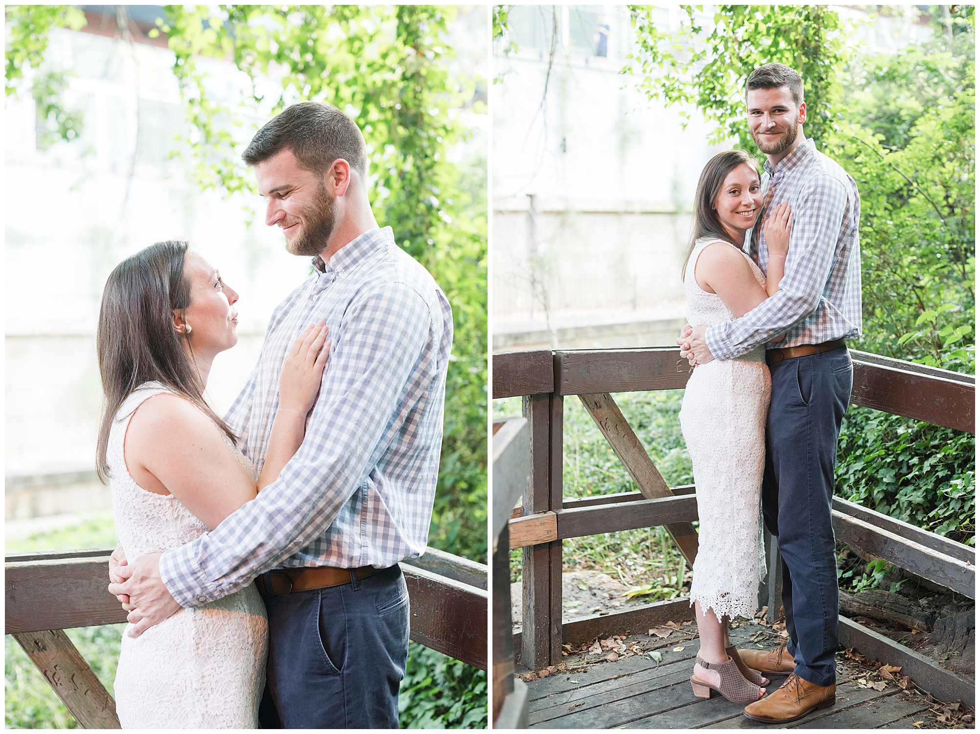 spring engagement photos in may in richmond rva virginia