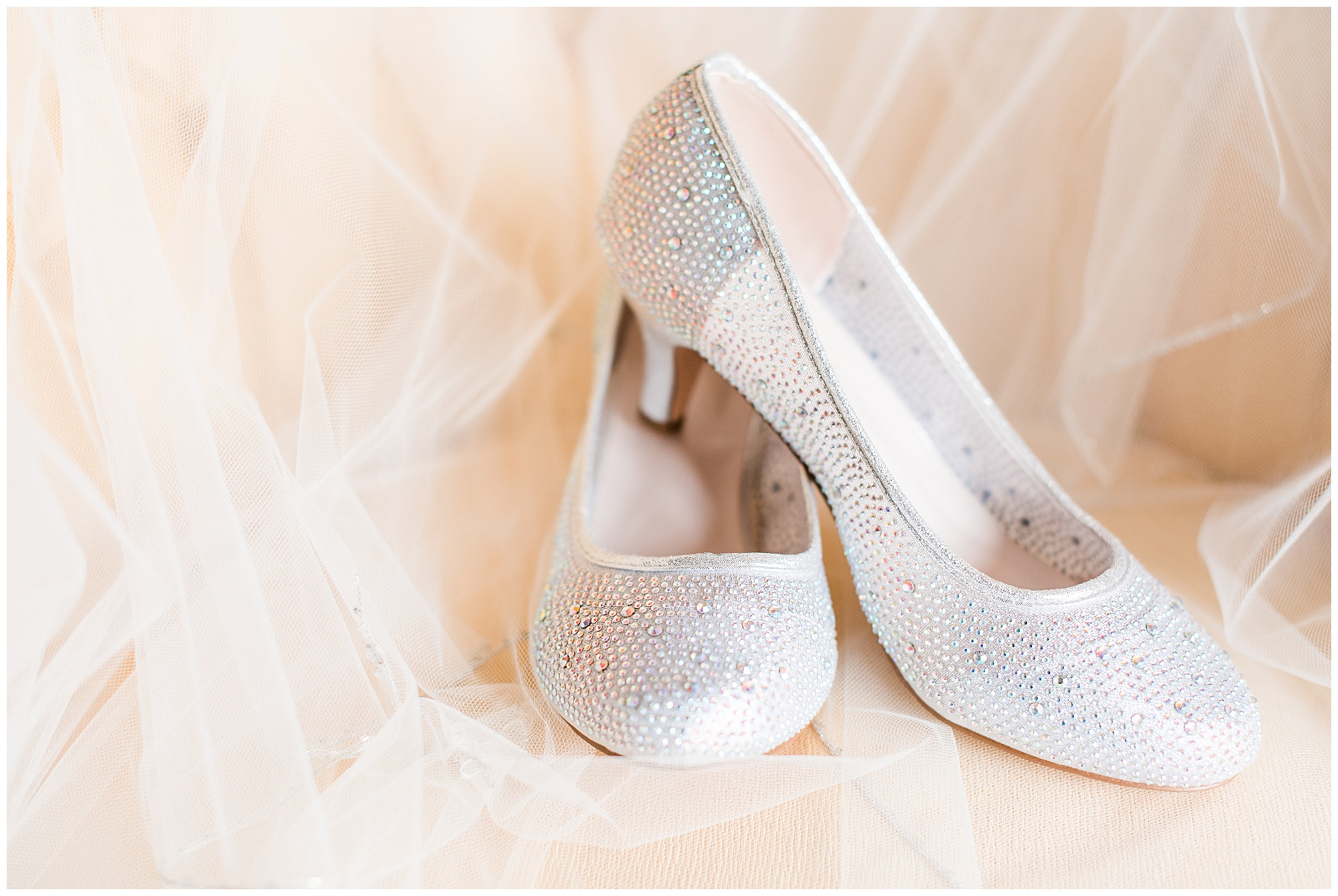 glitzy glittery sparkly bridal shoes heels at dover hall by rva richmond virginia wedding photographer sarah & dave photography