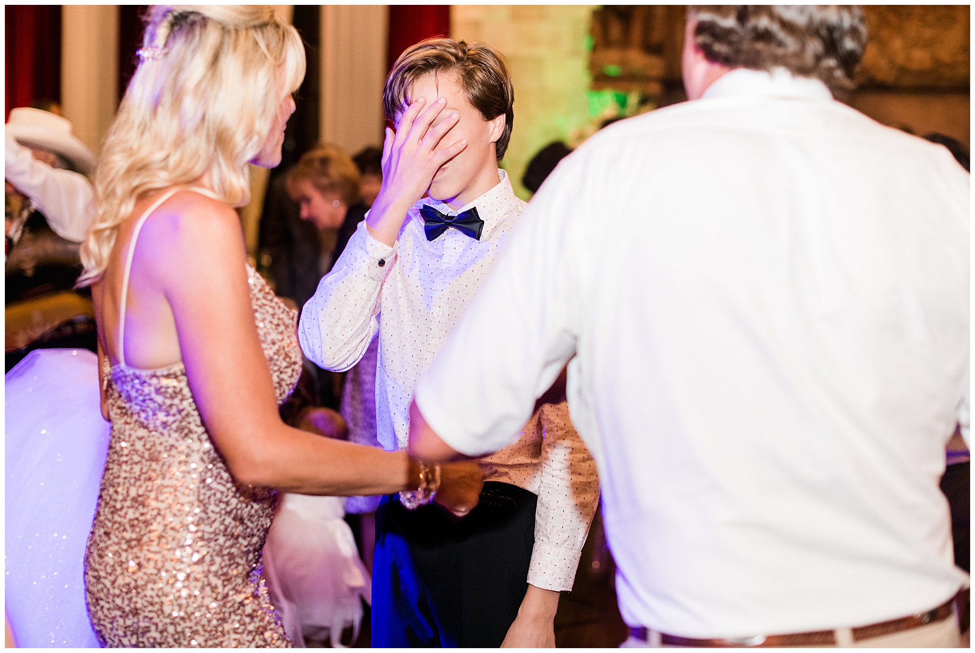 dancing the night away in the dover hall ballroom reception by photographer, sarah & dave photography