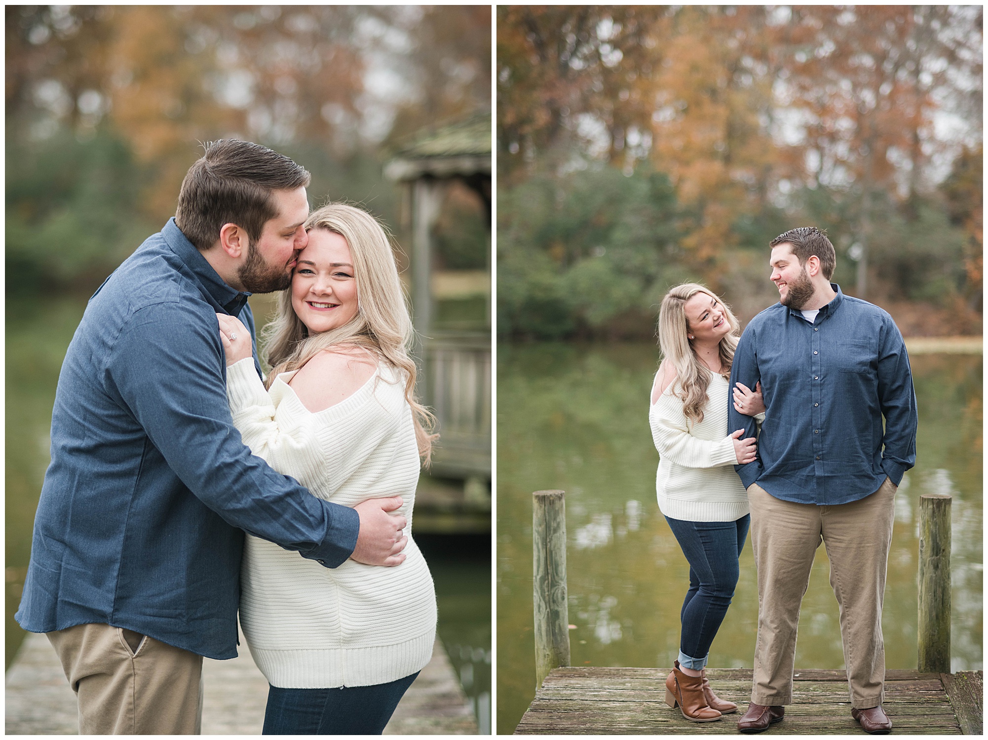 hollyfield farm engagement session with kaitlyn and jonathan in november. by richmond rva virginia wedding and engagement photographer, Sarah & Dave Photography