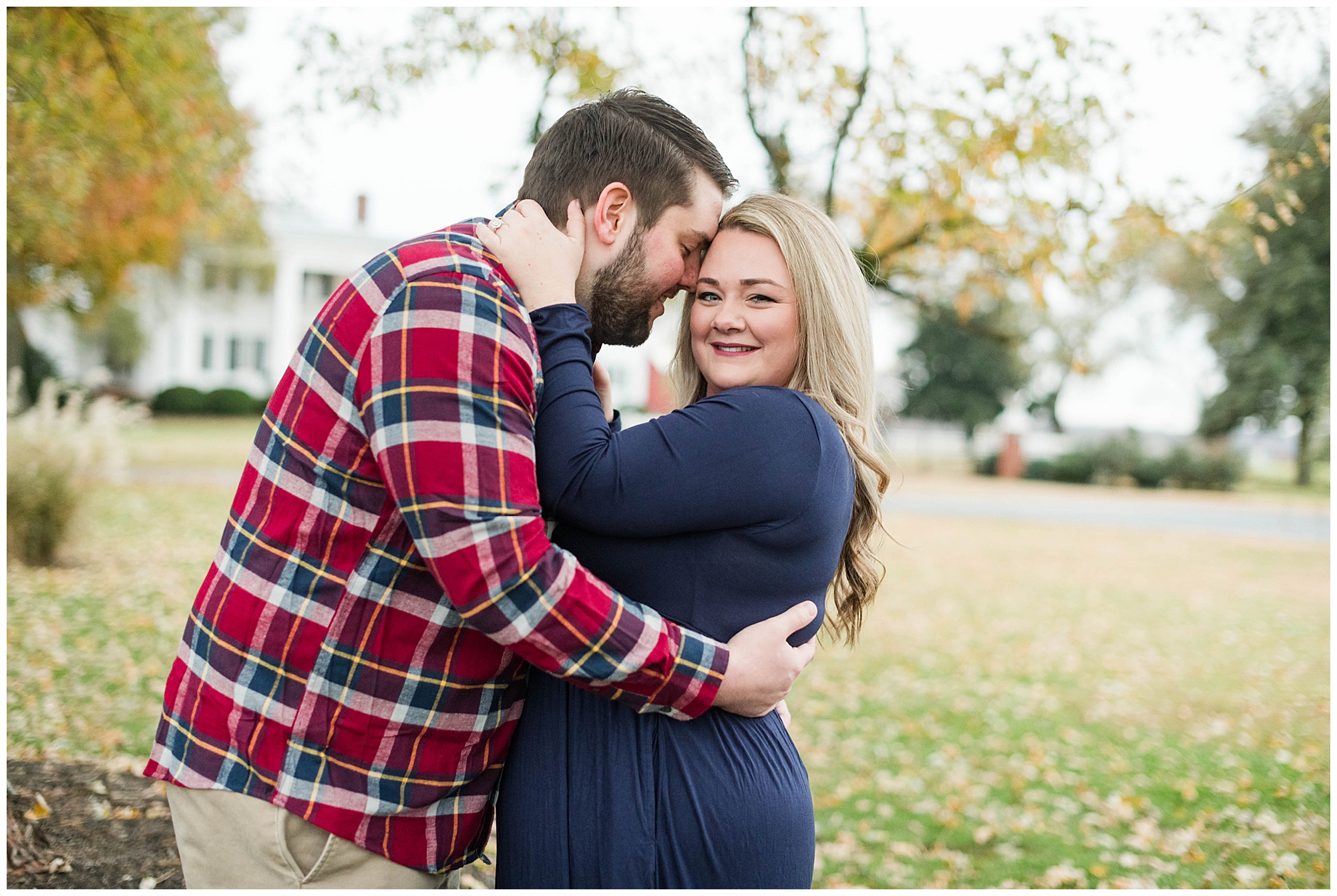 fall engagement session outdoors with kaitlyn and jonathan in november. by richmond rva virginia wedding and engagement photographer, Sarah & Dave Photography